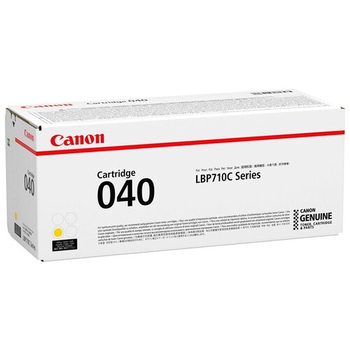 Картридж CANON 040Y, желтый / 0454C001
