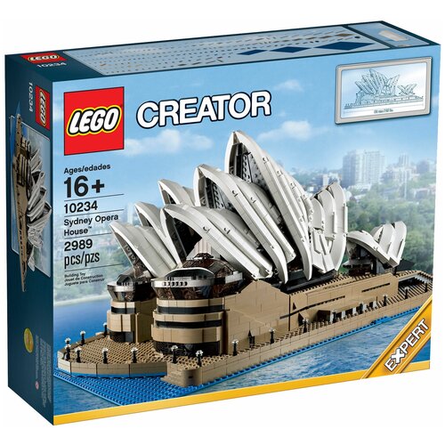 Конструктор LEGO Creator 10234 Sydney Opera House, 2989 дет. конструктор lego creator 10248 феррари f40 1168 дет