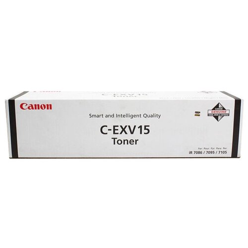 Картридж Canon C-EXV15 BK (0387B002), 47000 стр, черный картридж ds ir 7105