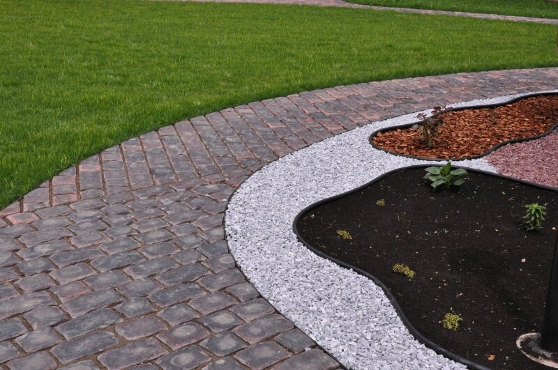 Бордюр садовый Стандартпарк Канта Плюс (Standartpark KANTA Plus), черный, длина 20 м, высота 11 см, диаметр трубки 2.1 см - фотография № 8