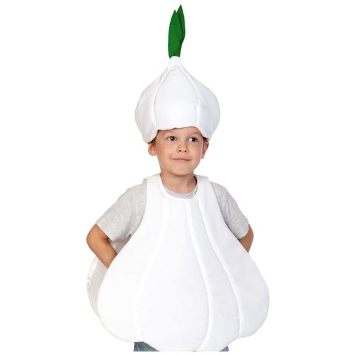 фото Костюм карнавалoff чеснок (5236), белый, размер 98-122