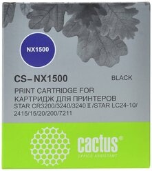 Cartridge matrix Cactus CS-NX1500 black for Star NX-1500/24xx/LC-8211