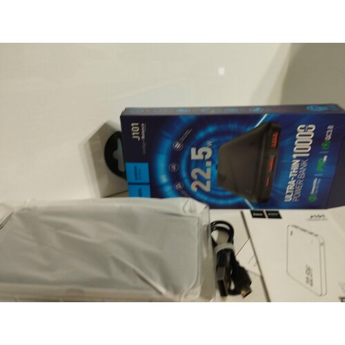 Внешний аккумулятор Hoco 10000 225 Ультра тонкий 130000₽