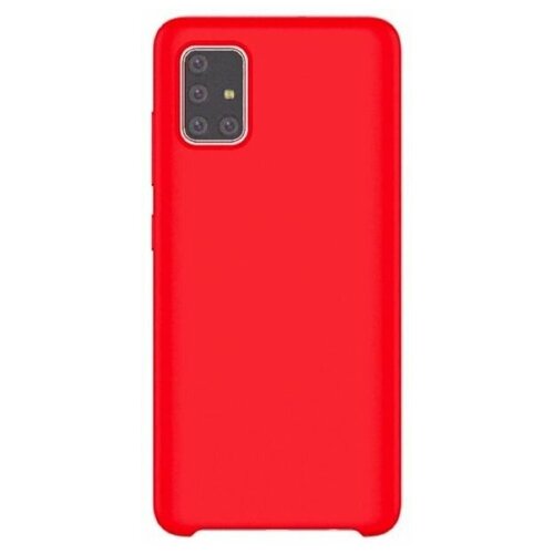 накладка силиконовая для samsung galaxy a51 a515 карбон сталь черная Накладка силикон для Samsung Galaxy A51 2020 A515 Red