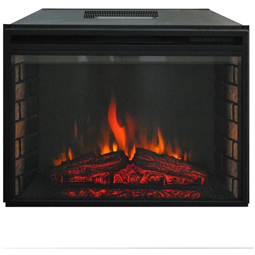 камин realflame victoria 26 wt с epsilon 26 s ir Электрический камин RealFlame Epsilon 26 S IR 1.7 кВт 72 см 61 см 21.5 см черный стекло