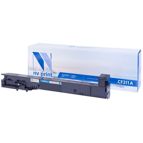 Картридж NV Print CF311A для HP, 31500 стр, голубой картридж hp cf311a clj m855 31 5k cyan superfine r