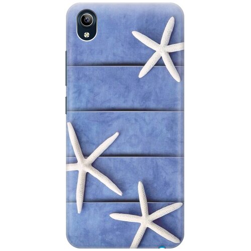 фото Re:pa накладка transparent для vivo y91c с принтом "три морские звезды"