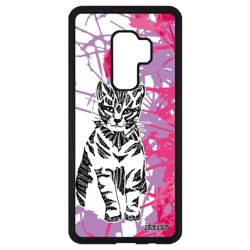 фото Чехол на мобильный samsung galaxy s9 plus, "кот" дикий cat utaupia