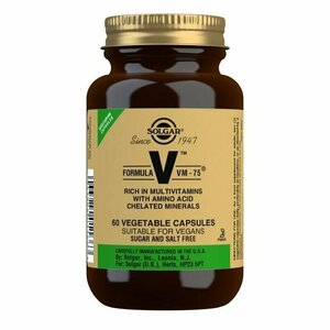 Фото Solgar Мультивитамины Formula V VM-75 Multiple Vitamins with Chelated Minerals Iron Free биологически активная добавка