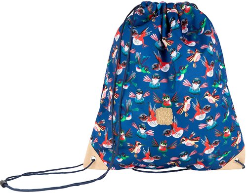 Рюкзак-мешок Pick & Pack PP20145 Birds Gymbag *14 Navy