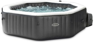 СПА бассейн Intex Jet and Bubble Deluxe 28462, 218х71 см серый