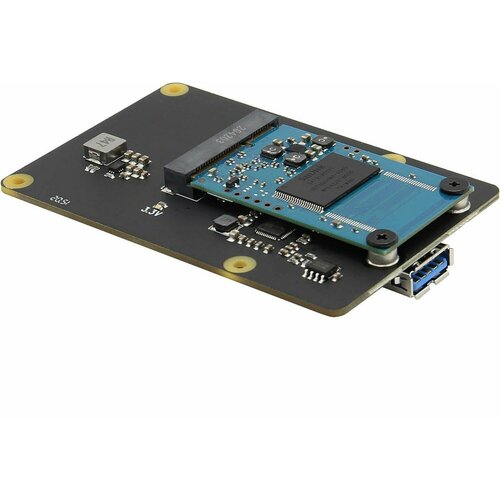 Плата расширения X857 mSATA SSD диска для Raspberry pi / ссд диск для расберри