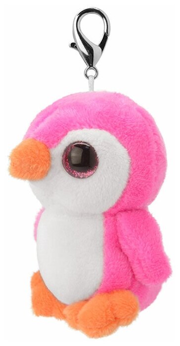 Игрушка-брелок Wild Planet Пингвин, 8 см, розовый