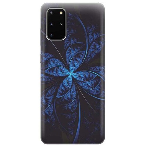 Чехол - накладка ArtColor для Samsung Galaxy S20+ с принтом Темно-синяя абстракция чехол накладка artcolor для samsung galaxy s20 ultra с принтом темно синяя абстракция