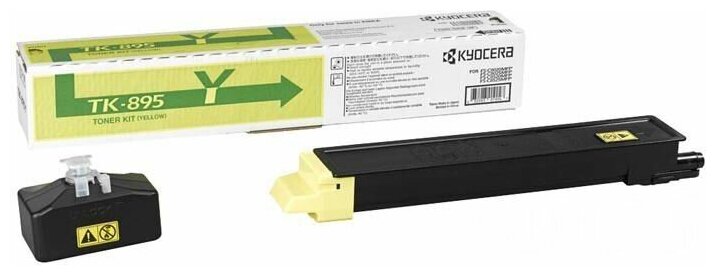 Тонер-картридж TK-895Y 6 000 стр. Yellow для FS-C8020MFP/C8025MFP