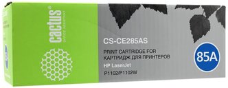 Картридж Cactus CS-CE285A для LaserJet P1102/P1102W 1600стр Черный