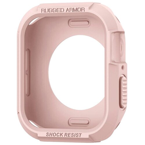 фото Чехол spigen rugged armor для apple watch series 4 40mm black