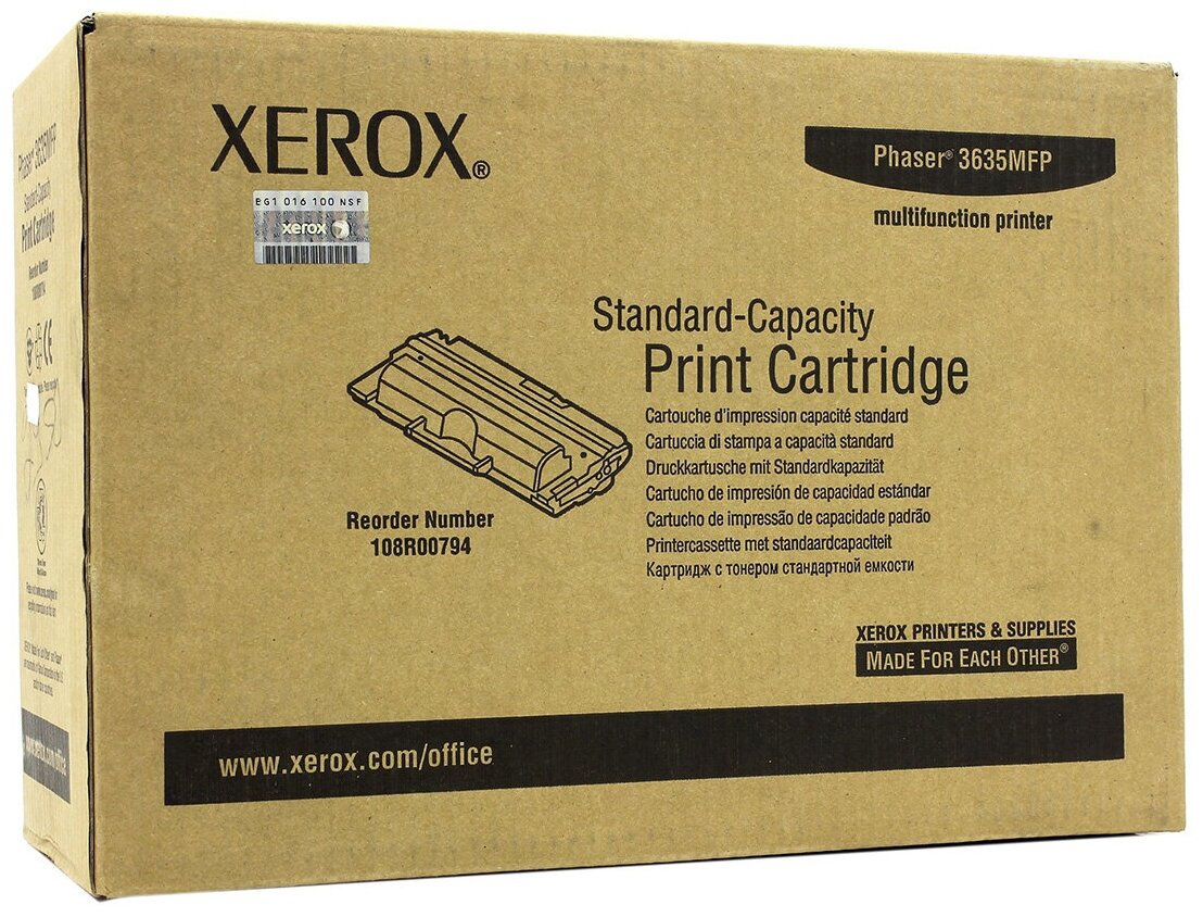 Картридж Xerox 108R00794 Ph3635 5K