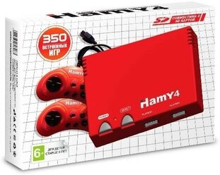 Игровая Приставка Hamy 4 (16 + 8 bit) «Classic Red» (350в1)