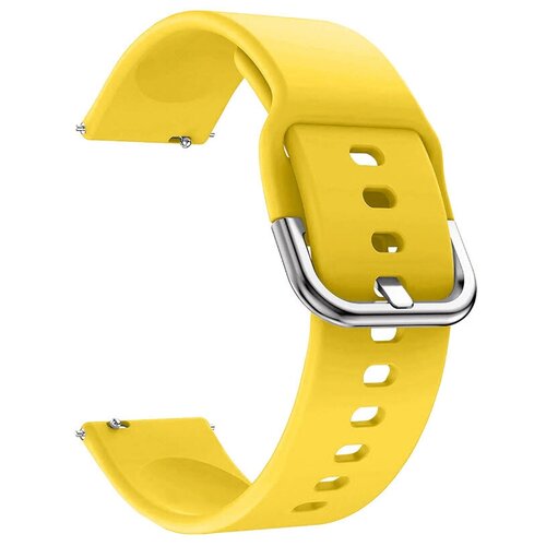 Lyambda Универсальный силиконовый ремешок Avior для часов 20 mm, yellow bracelet y20 pro p8 p28 plus dt94 dt88 pro gw33 p22 gt20 dt36 dw11 watchband silicone strap 20mm