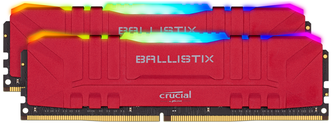 Оперативная память Crucial Ballistix RGB 16 ГБ (8 ГБ x 2) DDR4 3200 МГц DIMM CL16 BL2K8G32C16U4RL