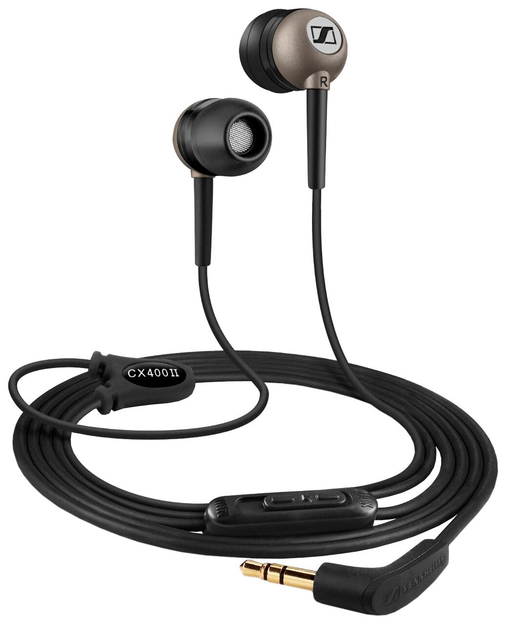 Проводные наушники Sennheiser CX 400-II Precision, black