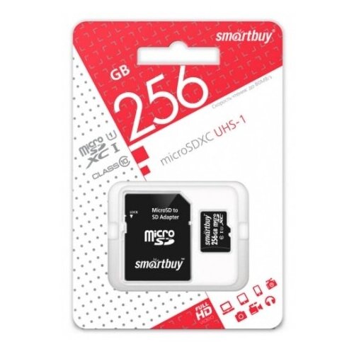 Карта памяти Smartbuy Micro SD 256 Гб