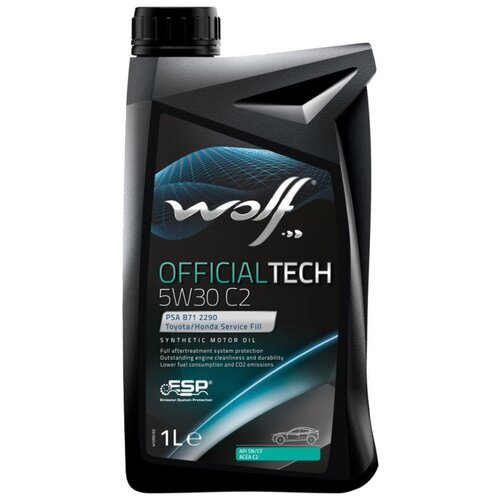 Wolf officialtech 5w30 c2 4л (8309014)