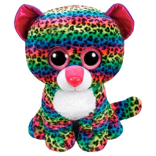 Мягкая игрушка TY Beanie boos Леопард Dotty, 40 см мягкая игрушка ty леопард лэйси корчнево розовый 25 см 36490