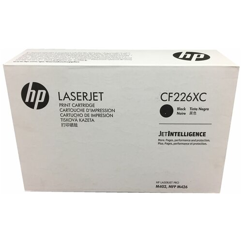 Картридж HP CF226XC, 9000 стр, черный