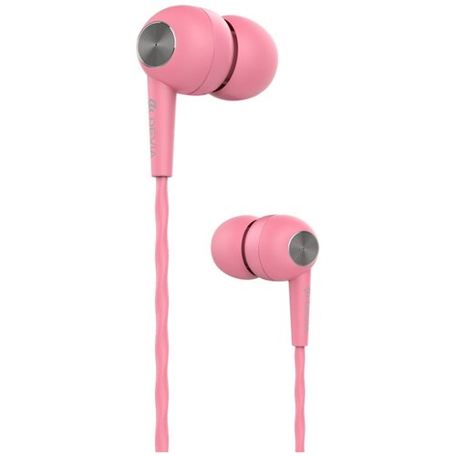 Проводные наушники Devia Kintone Headset, pink наушники проводные black shark goblin x1 pink