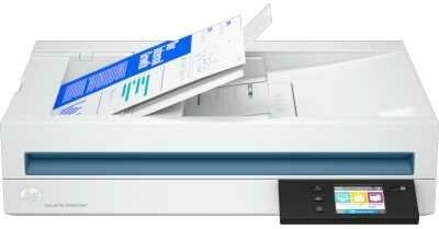 Сканер планшетный/протяжный HP ScanJet Pro N4600 fnw1 (20G07A) A4 белый