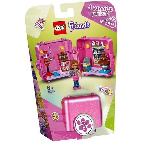 Конструктор LEGO Friends 41407 Игровая шкатулка Покупки Оливии, 47 дет. lego конструктор lego friends 41412 летняя игровая шкатулка оливии