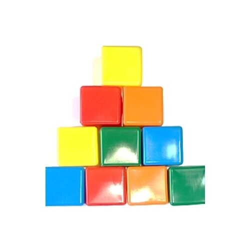 фото Набор кубиков "квадратная развивайка" строим вместе счастливое детство