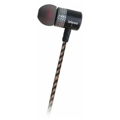 Bluetooth-наушники внутриканальные ipipoo iL-95BL Sports черный 1 шт 159900₽