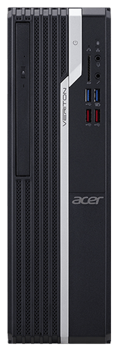 ПК Acer Veriton X2670G Intel Core i5 10500, 16 ГБ, 128 ГБ SSD, 2 ТБ SATA, NoOS (DT.VTFER.005) ( Компьютер офисный, SFF )