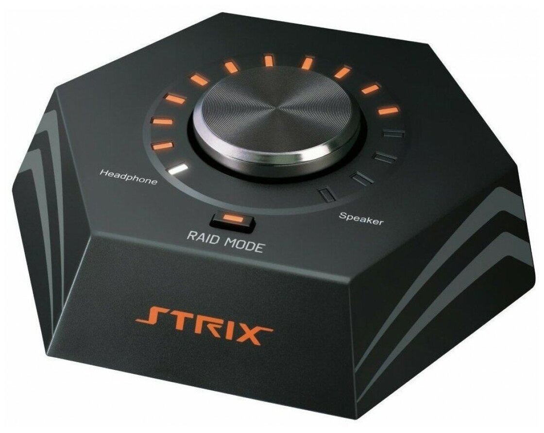 Внутренняя звуковая карта с дополнительным блоком ASUS Strix Raid DLX Retail