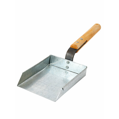 Совок для мангала малый юкша оцинкованный 13595 см ручка 18 см 380₽