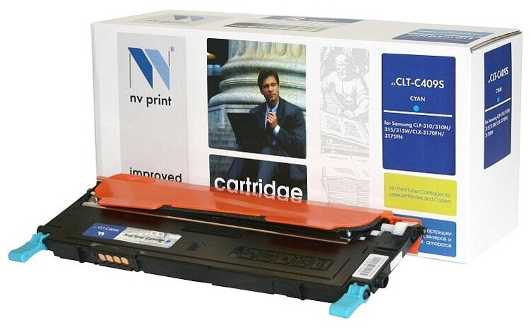 Картридж NV-Print Clt-c409s Cyan для Samsung CLP-310/315 .
