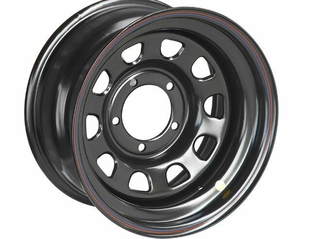 Диск колеса стальной OFF-ROAD Wheels UAZ 16x8 5x139.7 d110 ET-0 черный №83В