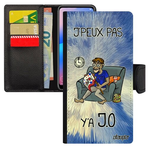 фото Чехол-книжка на телефон samsung galaxy s7 edge, "не могу - олимпийские игры!" повод шутка utaupia