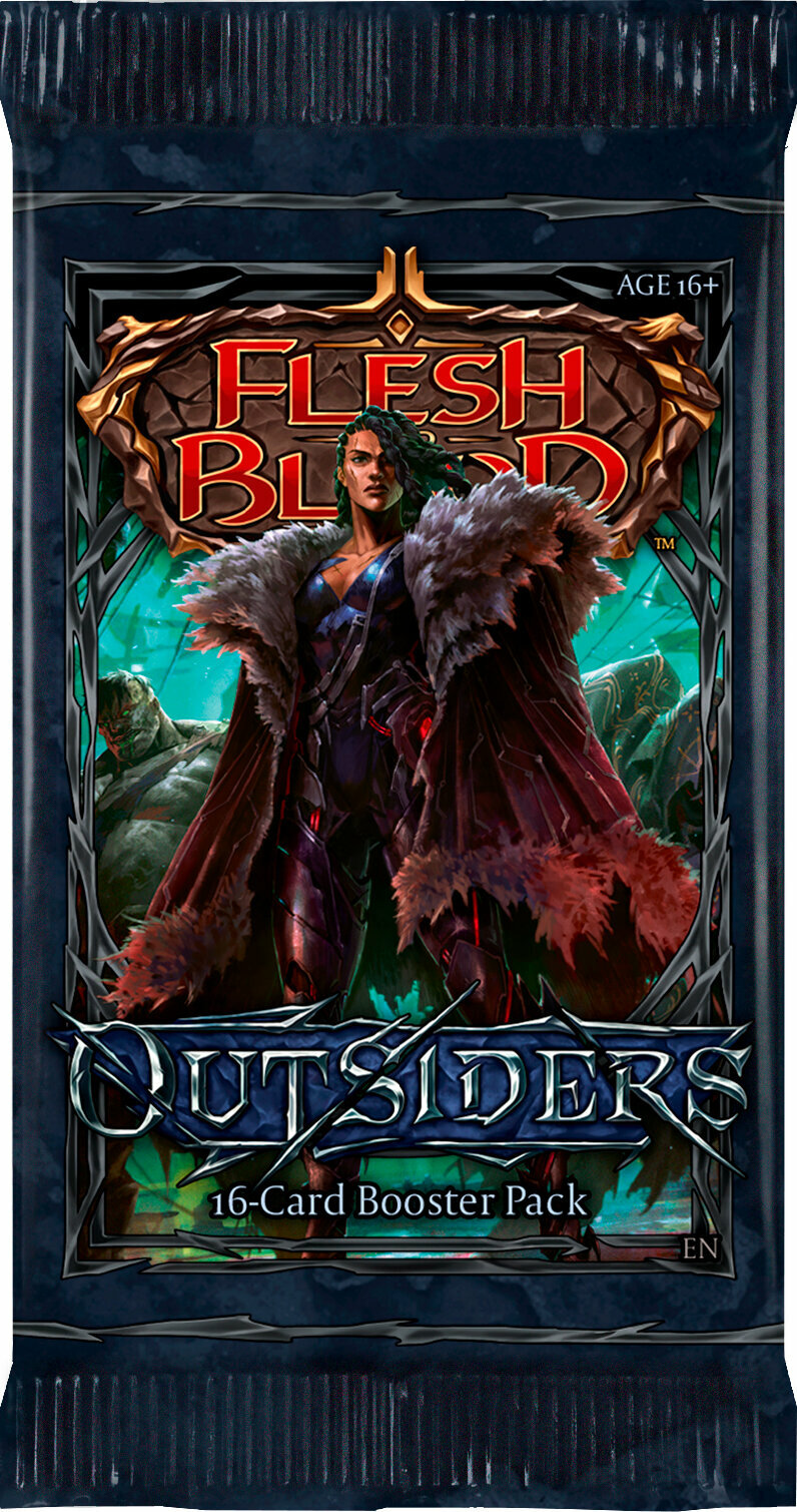 Flesh and Blood TCG: Бустер издания Outsiders на английском языке