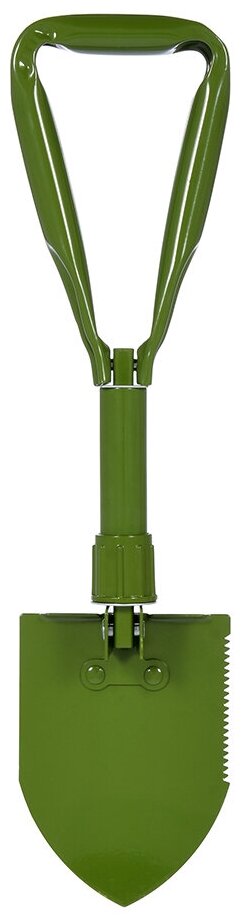 Лопата автомобильная BOYSCOUT 61045, 48 см, 48 см, зеленый