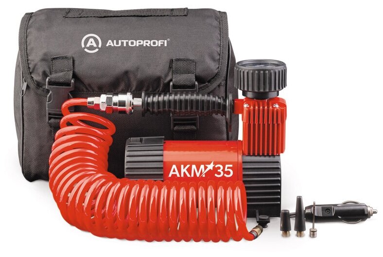 Автомобильный компрессор AUTOPROFI AKM-35 35 л/мин 10 атм