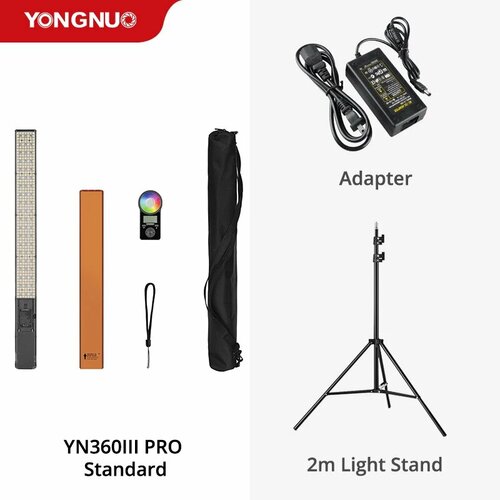 Yongnuo YN360 III RGB цветной светодиодный светильник YN360III PRO Kit 11 1194300₽