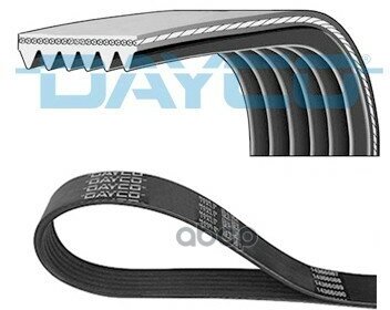 Ремень поликлиновой! Land Rover 2.7TD-3.0TD 04> Dayco арт. 6PK2102S