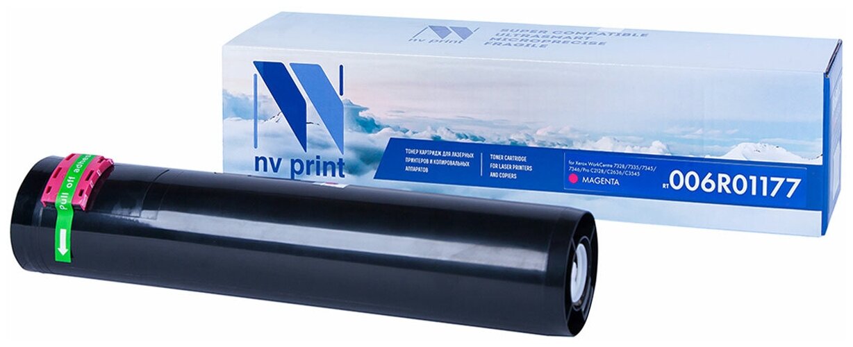 Картридж NV Print 006R01177 Magenta для Xerox, 16000 стр, пурпурный