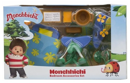 Silverlit Monchhichi Спальная комната с зеленым ковром 81528