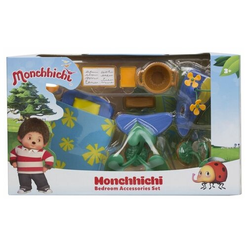 Silverlit Monchhichi Спальная комната с зеленым ковром 81528