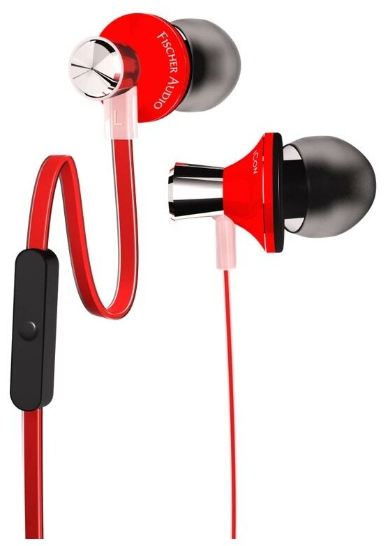  Fischer Audio Icon Red